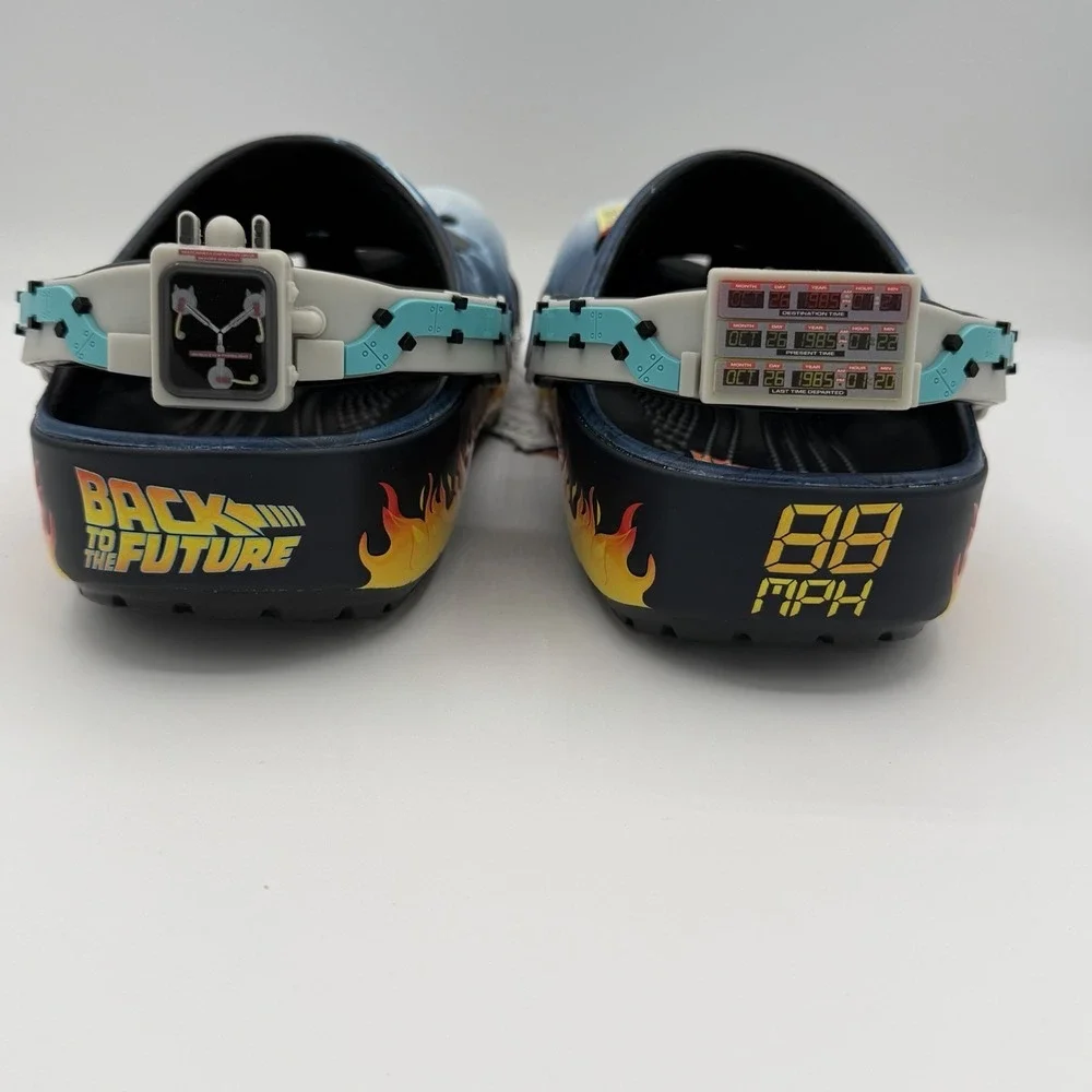 Crocs x Back To The Future Classic Clog - Size Men's 7 /‎ Women's 9 Delorean New